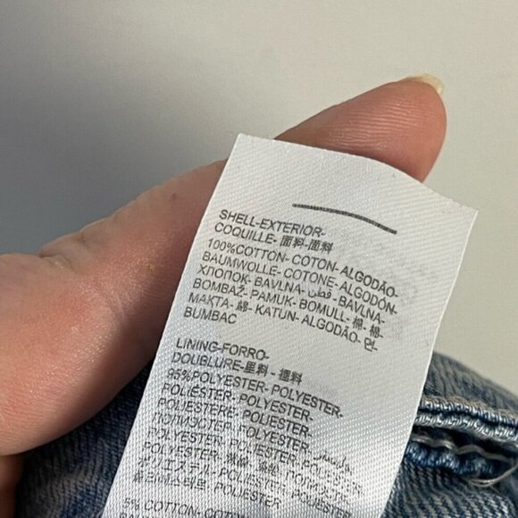 Desigual patchwork boho raw hem jean mini skirt size 28 - Picture 13 of 14